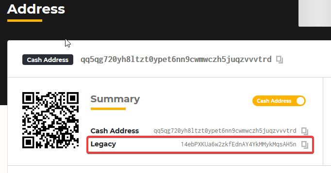 Bitcoin.com BCH Block Explorer